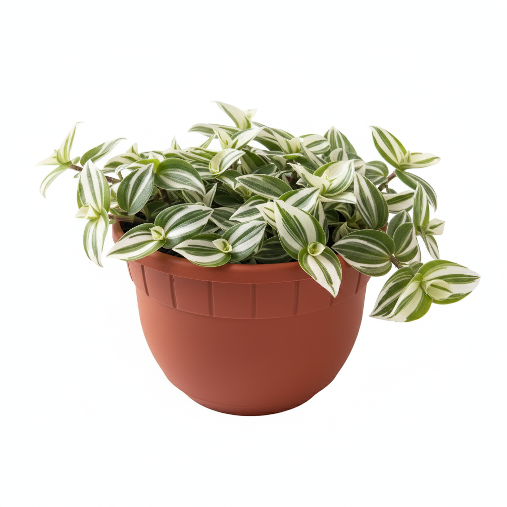 Tradescantia Bianca - varietà albovittata